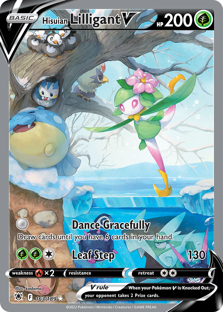 Hisuian Lilligant V - 163/189 - EN Hisuian Lilligant V - 163/189 - EN