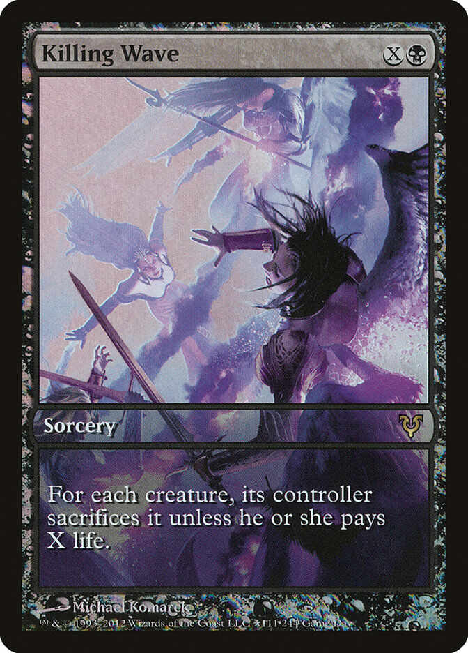 Killing Wave - Game Day Extended Art Foil Promo - MTG - Near Mint - EN