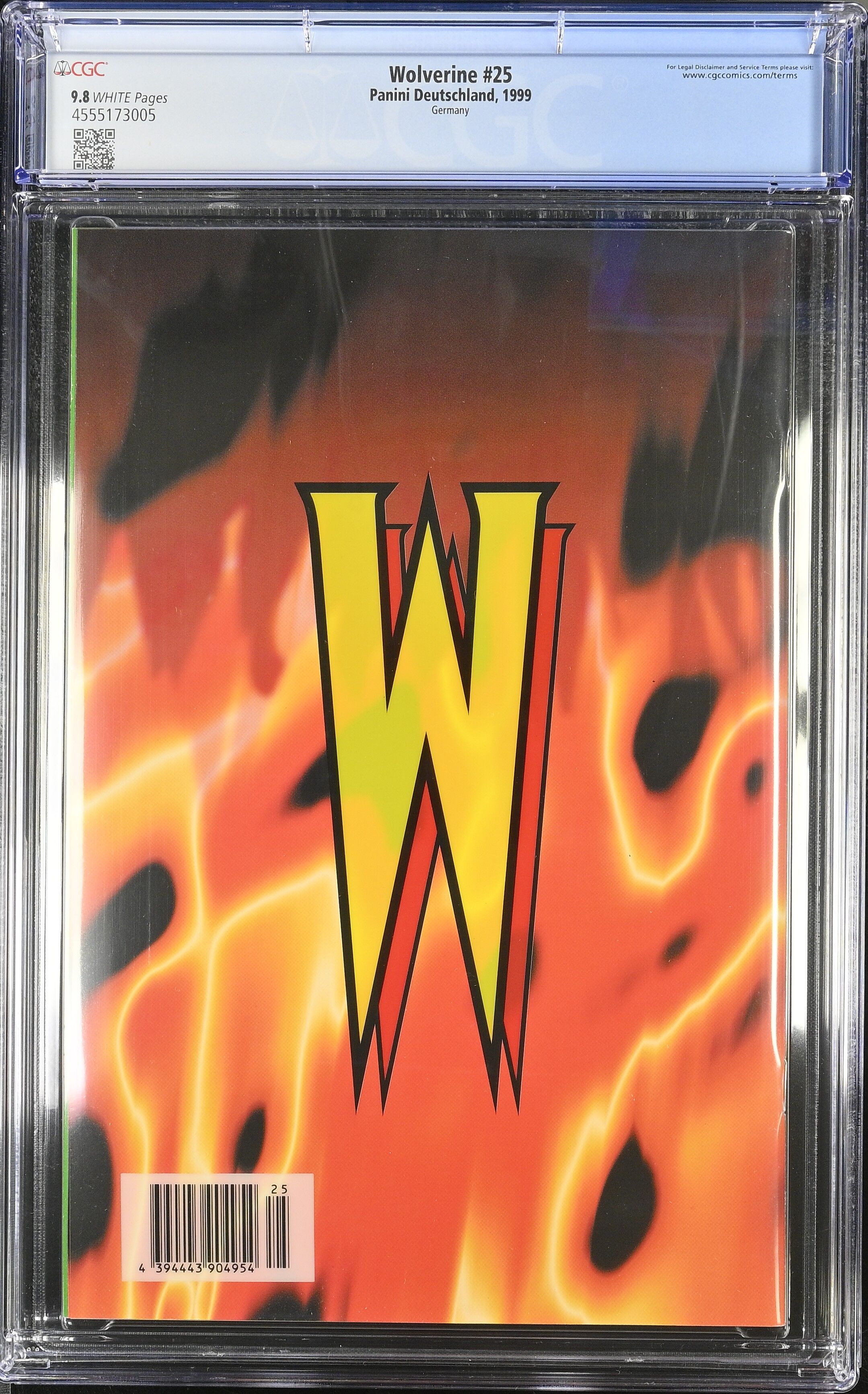 Wolverine #25 CGC 9.8 Top Pop!