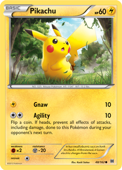pikachu-48-162-reverse-holo-pokemon-tcg-near-mint Pikachu - 48/162- Reverse Holo - Pokémon TCG - Near Mint