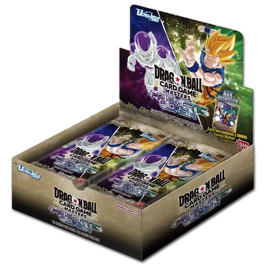 Super Masters Ultra-Bout Series Prismatic Clash B28 Booster Display (24) - Dragonball Super Card Game - EN Super Masters Ultra-Bout Series Prismatic Clash B28 Booster Display (24) - Dragonball Super Card Game - EN