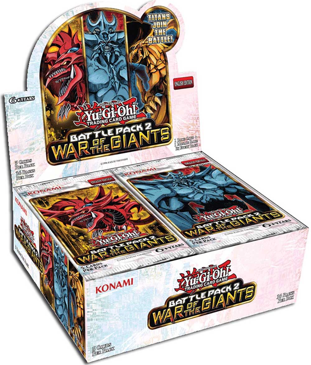 Battle Pack 2: War of the Giants Booster Display - Yu-Gi-Oh! - EN
