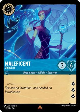 Maleficent - Uninvited - 151/204 - EN