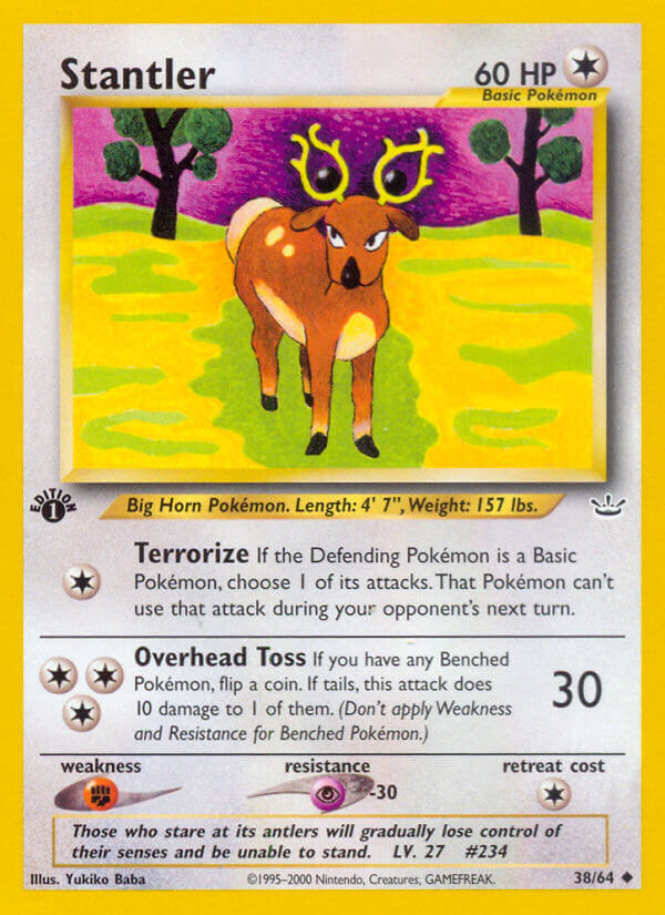 Stantler - 38/66 - 1st Edition - EN