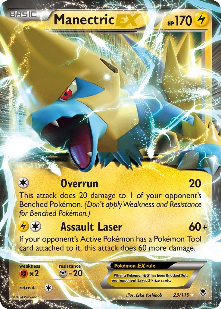 Manectric-EX - 23/119 - EN Manectric-EX - 23/119 - EN