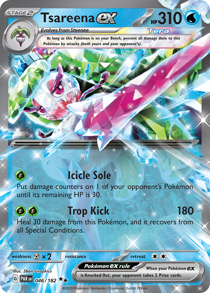 Tsareena ex - 046/182 - EN Tsareena ex - 046/182 - EN