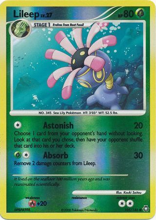 Lileep - 105/146 - Reverse Holo - EN Lileep - 105/146 - Reverse Holo - EN