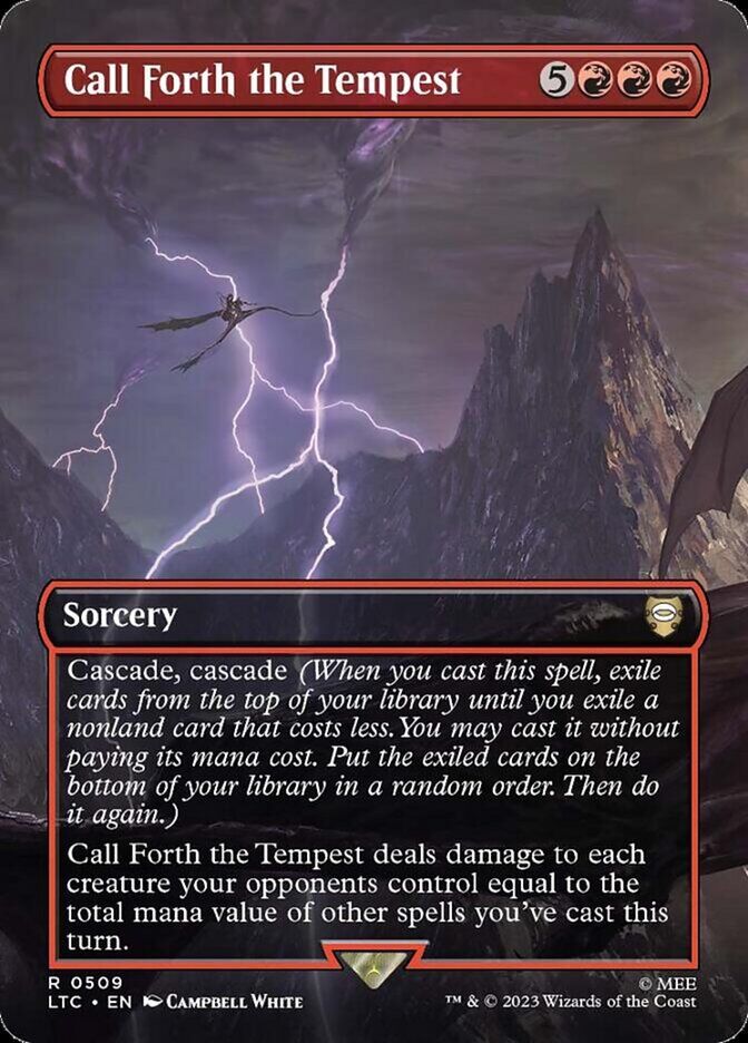 Call Forth the Tempest - LTC 509 - Foil - EN - NM