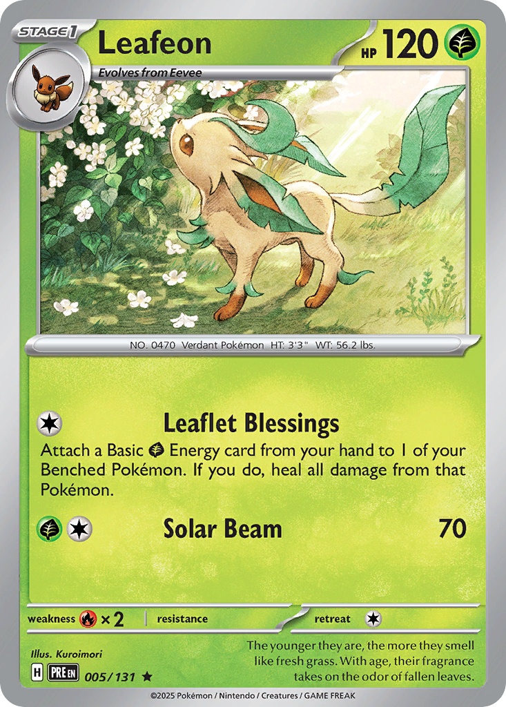 Leafeon - 005/131 - EN