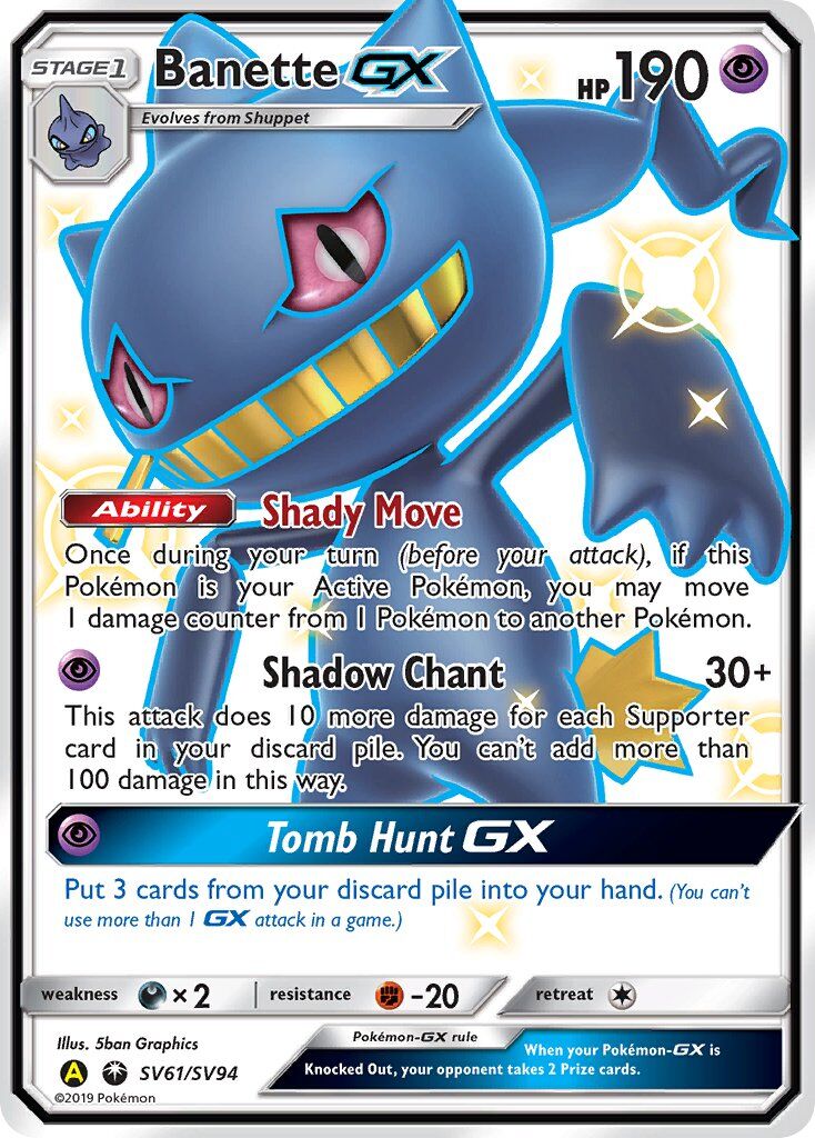 Banette-GX - SV61/168 - EN Banette-GX - SV61/168 - EN