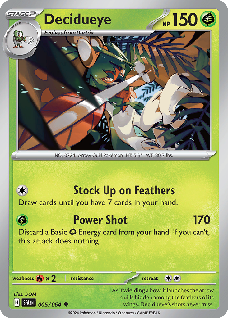 Decidueye - 005/064 - EN Decidueye - 005/064 - EN