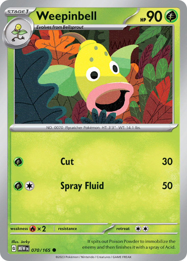 Weepinbell - 070/207 - EN Weepinbell - 070/207 - EN