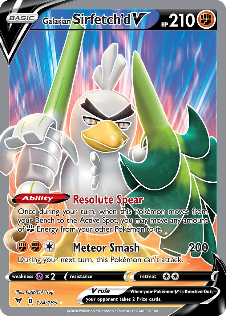 Galarian Sirfetch’d V - 174/185 - EN