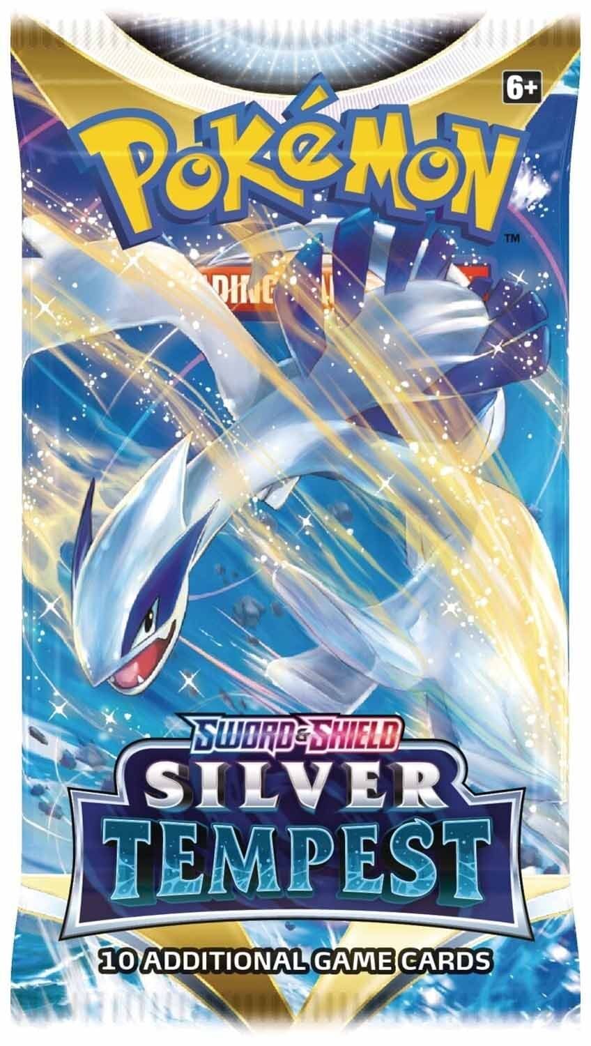 Pokémon Sword & Shield Silver Tempest Booster Display - EN