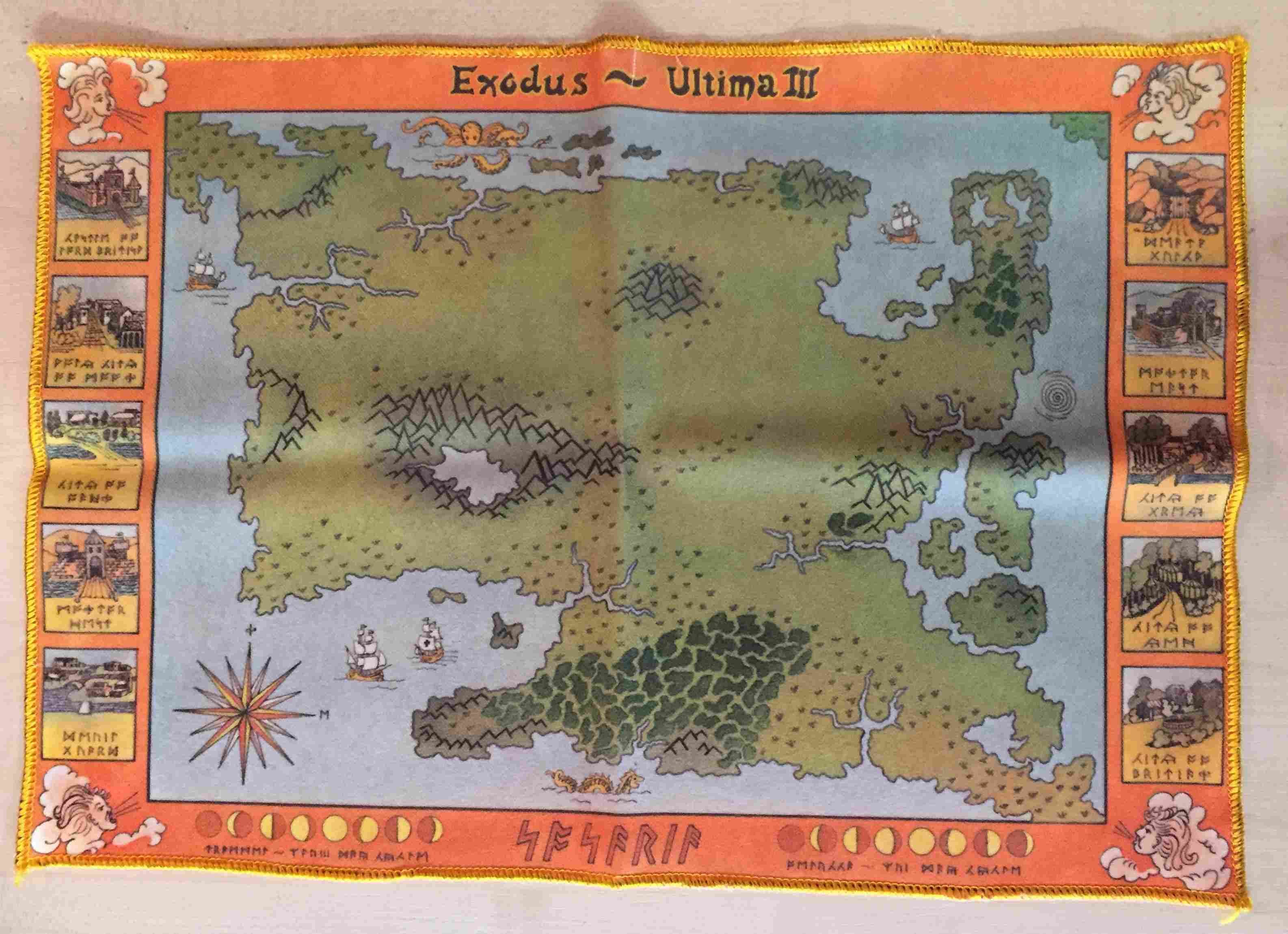 Ultima III Exodus Original PC Game 1987