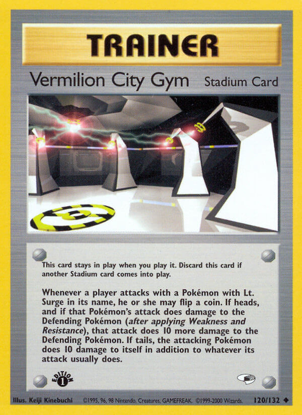 Vermilion City Gym - 120/132 - EN