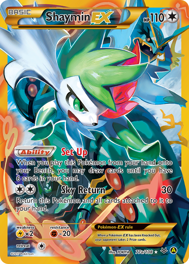 Shaymin-EX - 77a/108 - EN Shaymin-EX - 77a/108 - EN