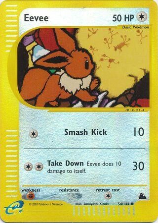 Eevee - 54/144 - Reverse Holo - EN