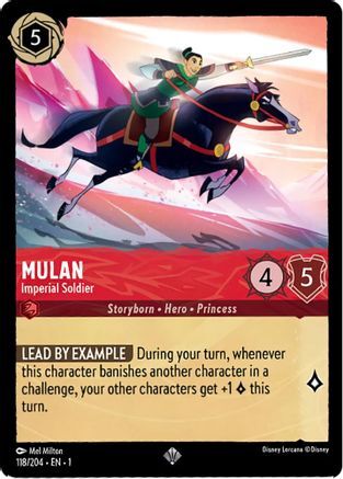 Mulan - Imperial Soldier - 118/204 - EN