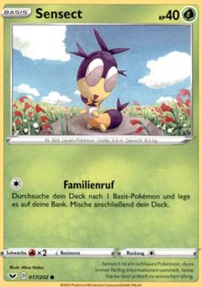 sensect-sword-and-shield-017-202-pokemon-tcg Sensect 017/202 - Pokémon TCG