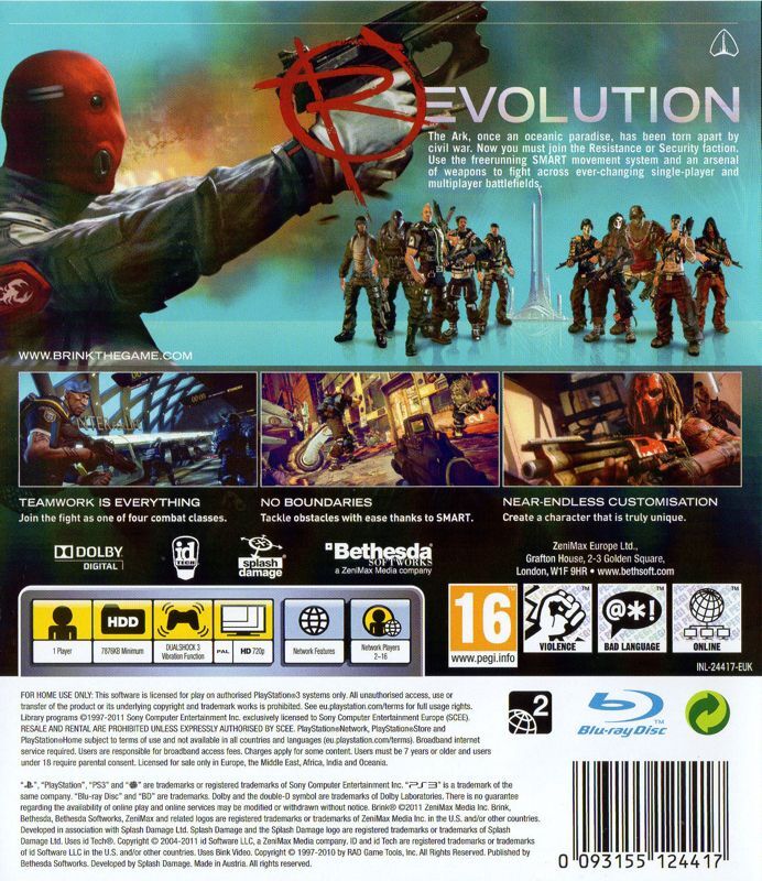 Brink - PS3