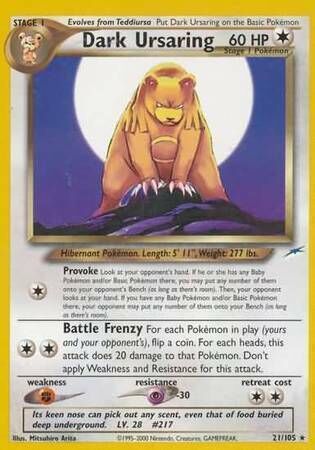 Dark Ursaring - 21/113 - Unlimited - EN