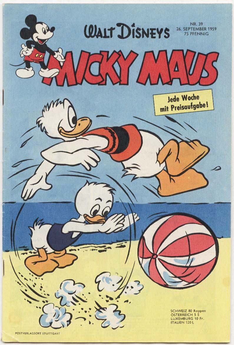 micky_maus_1959_39 Micky Maus 1959 #39