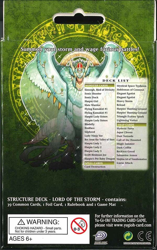 Structure Deck: Lord of the Storm - Yu-Gi-Oh! - EN
