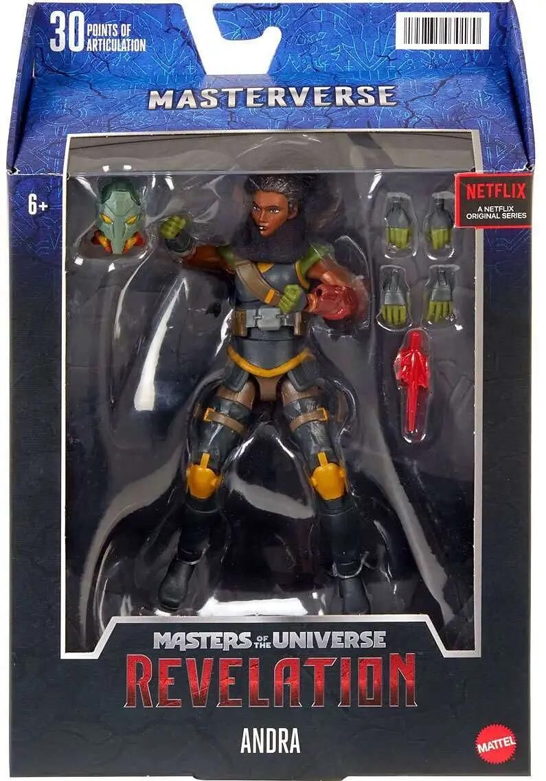 Masters of the Universe Revelation Masterverse Wave 3 Andra Action Figure