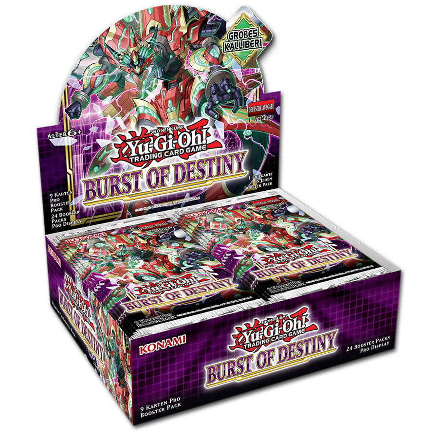 Burst of Destiny Booster Display - Yu-Gi-Oh! - DE