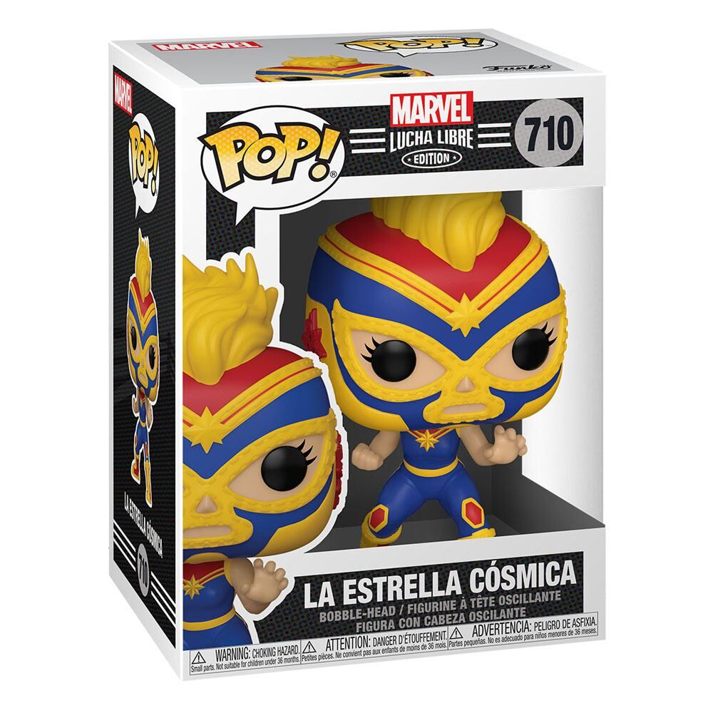 Marvel Luchadores POP! Vinyl Figur La Estrella Cosmica 9 cm