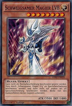 Schweigsamer Magier LV8 - Yu-Gi-Oh!