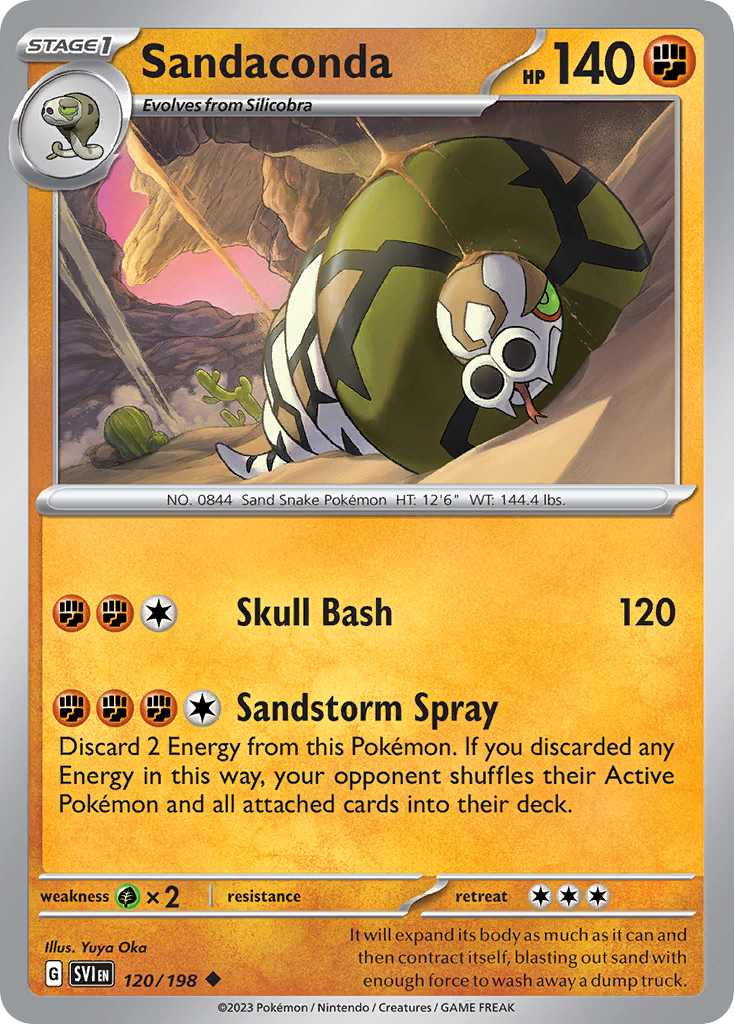 Sandaconda - 120/198 - EN