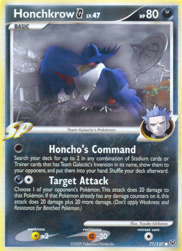 Honchkrow G - 77/127 - EN