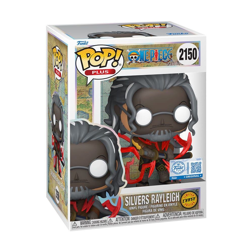 One Piece POP! #2150 Animation Figur Silvers Rayleigh 9 cm - Chase Variante One Piece POP! #2150 Animation Figur Silvers Rayleigh 9 cm - Chase Variante