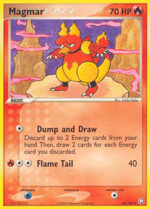 Magmar - 44/109 - Reverse Holo - EN