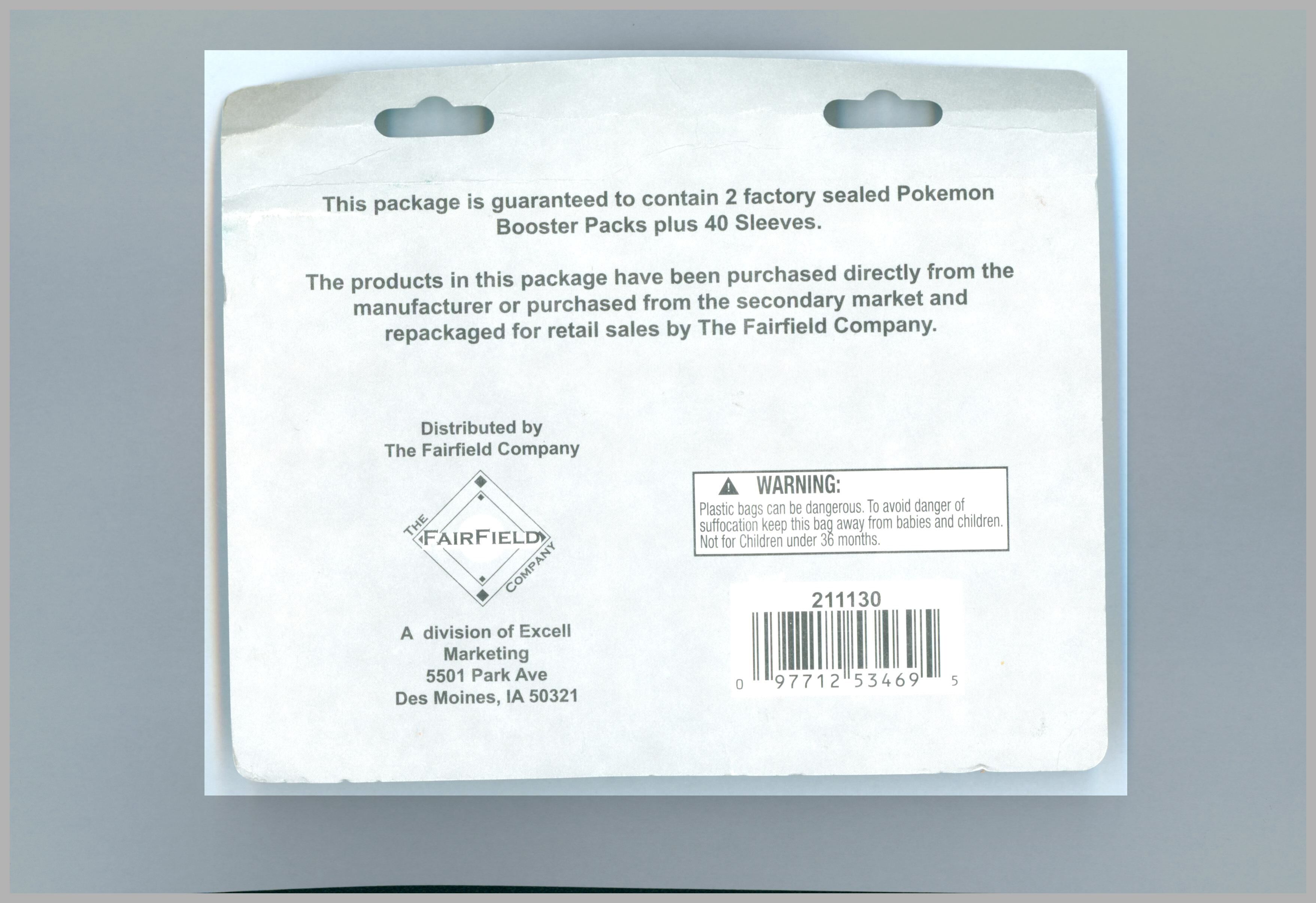 Pokémon The Fairfield Company 2 Packs Blister (Cosmic Eclipse, Burning Shadows) - EN