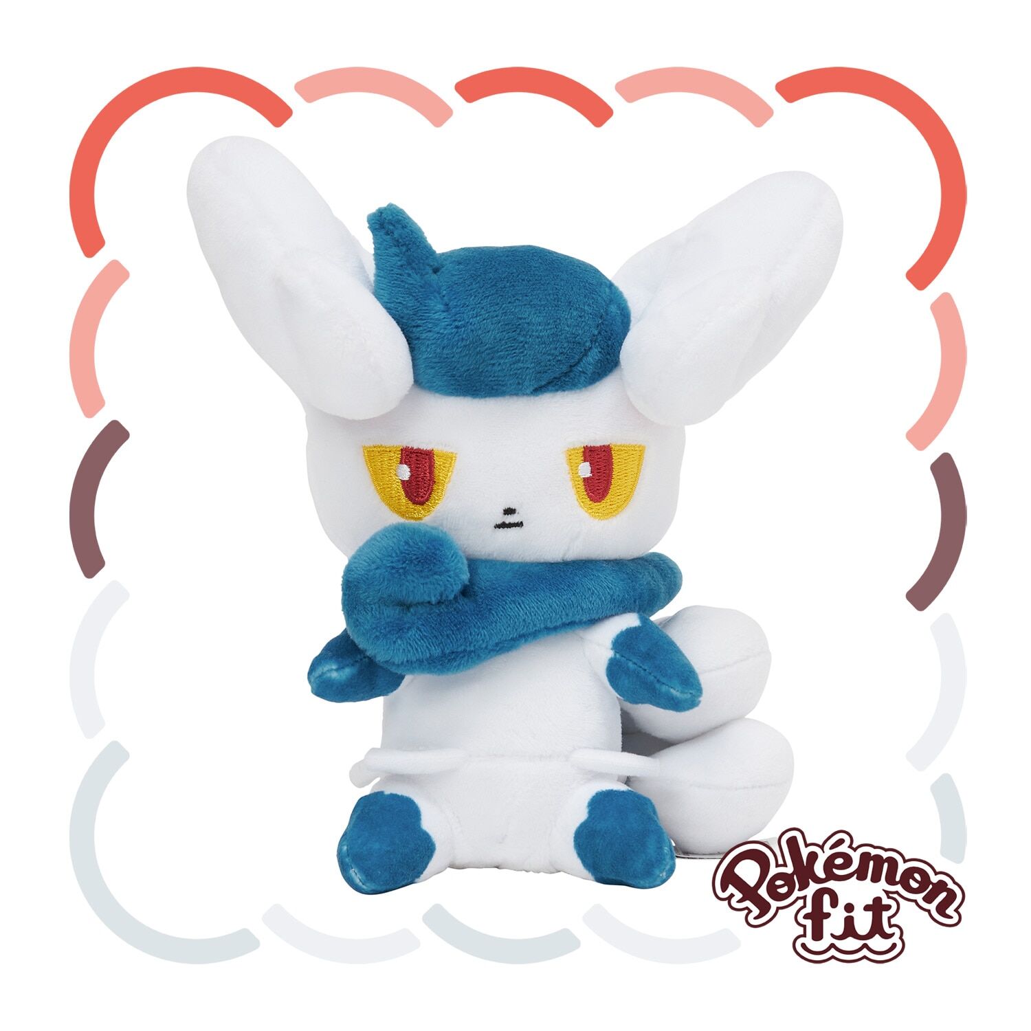 Meowstic (Female) Sitting Cuties Plush - 15 cm