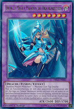 Dunkles Magier-Mädchen, die Drachenritterin - Yu-Gi-Oh!