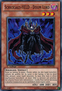 Schicksals-HELD - Doom Lord - Yu-Gi-Oh!