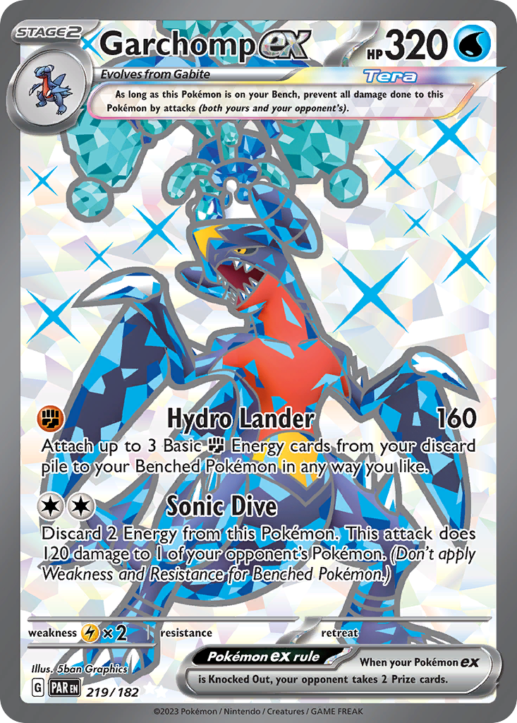 Garchomp ex - 219/182 - EN Garchomp ex - 219/182 - EN