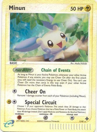 Minun - 7/97 - Reverse Holo - EN
