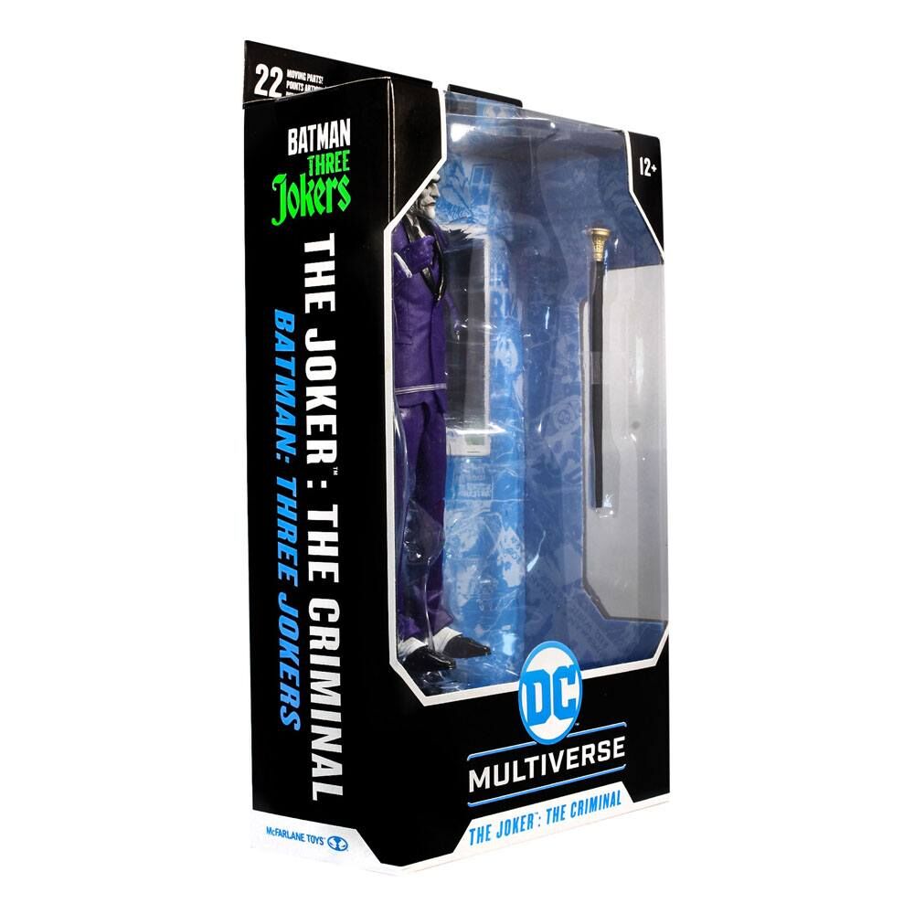 DC Multiverse Actionfigur The Joker: The Criminal 18 cm
