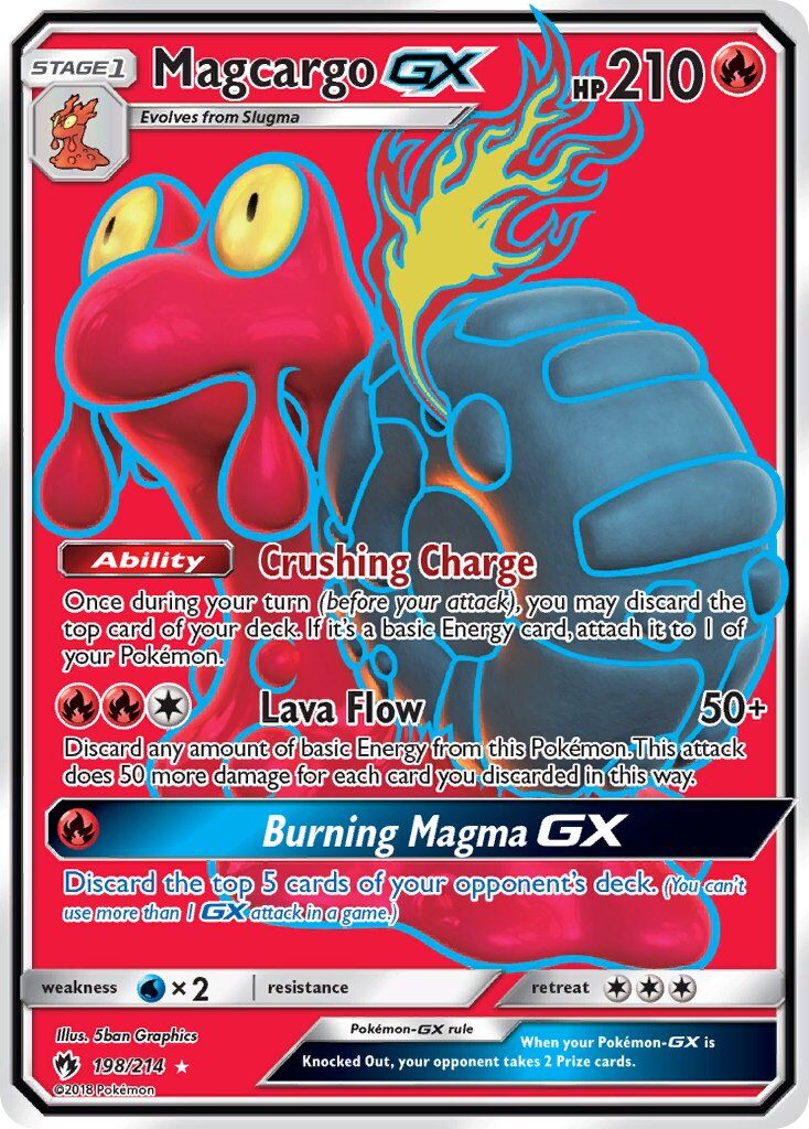 Magcargo-GX - 198/214 - EN