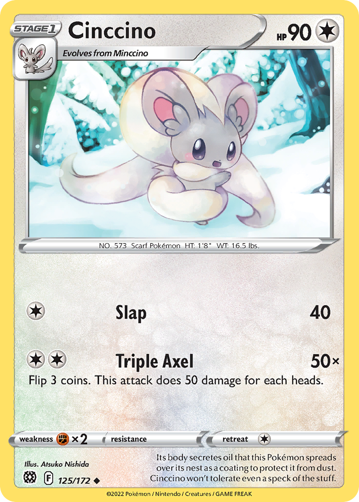 Cinccino - 125/172 - EN