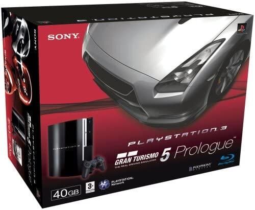 Playstation 3 40 GB Gran Turismo 5 Prologue Bundle - OVP - PS3 - EN