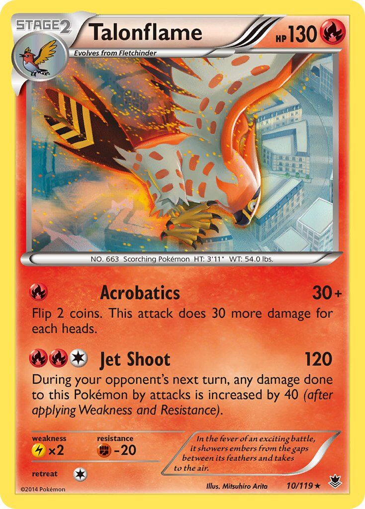 Talonflame - 10/119 - EN Talonflame - 10/119 - EN