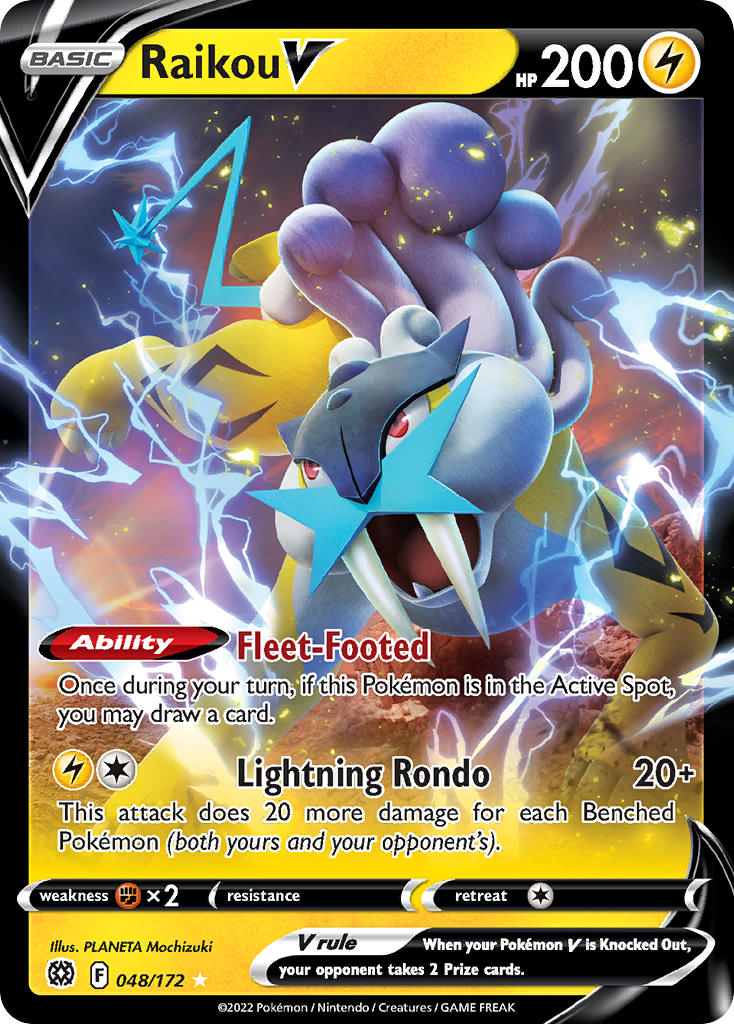 Raikou V - 048/172 - EN Raikou V - 048/172 - EN