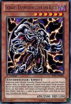 schaedelerzunterweltlerderblitze Schädel-Erzunterweltler der Blitze - Yu-Gi-Oh!