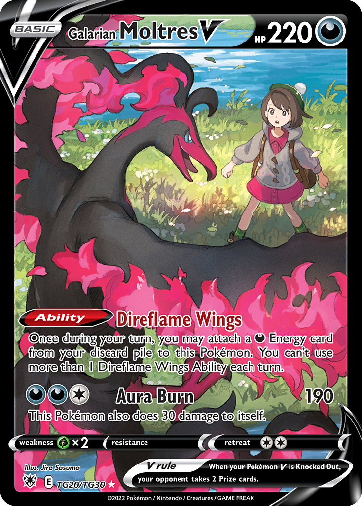 Galarian Moltres V - TG20/TG30 - EN Galarian Moltres V - TG20/TG30 - EN